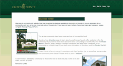 Desktop Screenshot of crownpointenaples.com